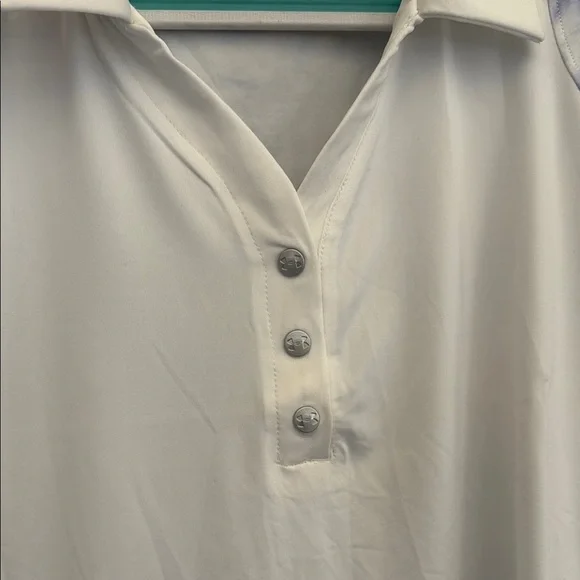 White and Purple Polo Shirt - Picture 4 of 16